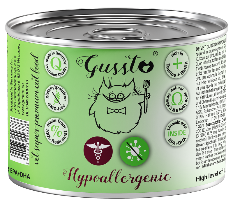 Karma weterynaryjna Gussto Hypoallergenic